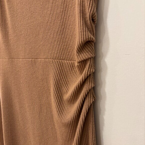 Nation Los Angeles ribbed mock neck maxi dress size small - Picture 2 of 5